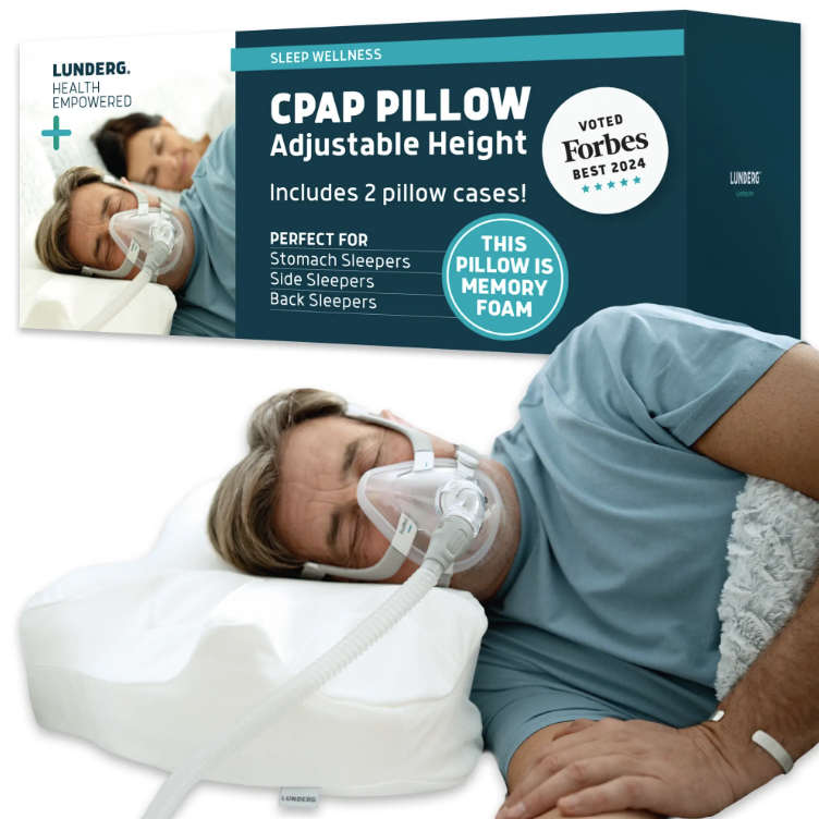  CPAP PILLOW כרית שינה למשתמשי מכשירי CPAP.
הפתרון שלך לשינה טובה יותר - זה פשוט, זה עובד.